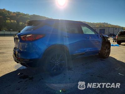 Trzecie zdjęcie samochodu z tyłu: 2020 CHEVROLET BLAZER RS VIN:3GNKBERS2LS655236 - miniatura