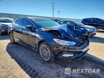Czwarte zdjęcie samochodu z boku: 2018 FORD FUSION TITANIUM/PLATINUM VIN:3FA6P0D96JR219583 - miniatura