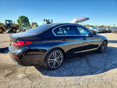 Trzecie zdjęcie samochodu z tyłu: 2021 BMW 530 I VIN:WBA53BH01MWW95375 - miniatura