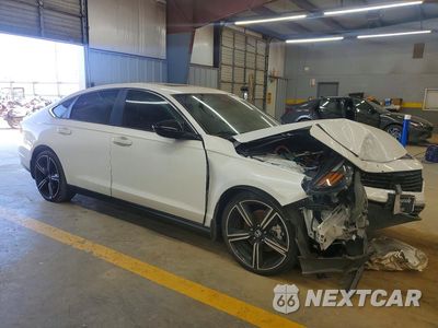Czwarte zdjęcie samochodu z boku: 2023 HONDA ACCORD HYBRID SPORT VIN:1HGCY2F59PA044783 - miniatura