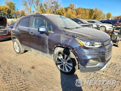 Czwarte zdjęcie samochodu z boku: 2018 CHEVROLET TRAX PREMIER VIN:3GNCJRSB0JL243820 - miniatura