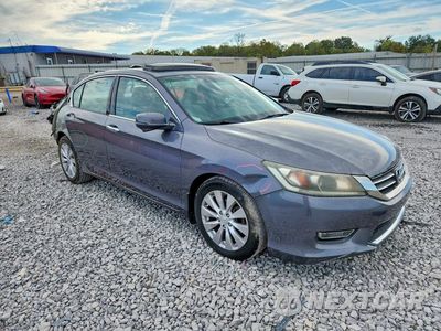 Czwarte zdjęcie samochodu z boku: 2013 HONDA ACCORD EXL VIN:1HGCR2F81DA182109 - miniatura