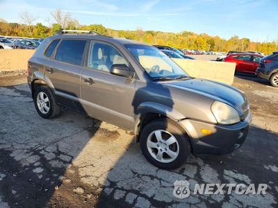 Czwarte zdjęcie samochodu z boku: 2007 HYUNDAI TUCSON GLS VIN:KM8JM12B57U564612 - miniatura