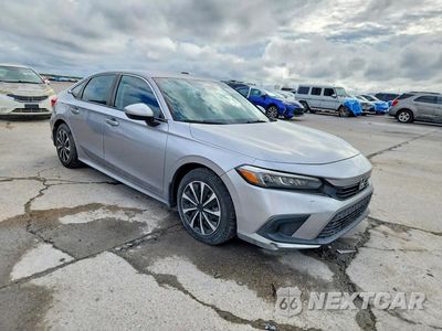 Czwarte zdjęcie samochodu z boku: 2022 HONDA CIVIC LX VIN:2HGFE2F23NH540334 - miniatura