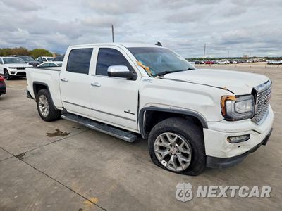 Czwarte zdjęcie samochodu z boku: 2018 GMC SIERRA K1500 SLT VIN:3GTU2NEC2JG617621 - miniatura