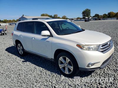Czwarte zdjęcie samochodu z boku: 2012 TOYOTA HIGHLANDER LIMITED VIN:5TDDK3EHXCS148251 - miniatura