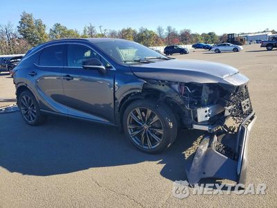Czwarte zdjęcie samochodu z boku: 2024 LEXUS RX 350 F SPORT HANDLING VIN:2T2BAMCA2RC060961 - miniatura