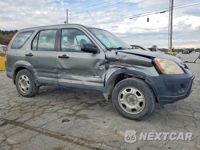 Czwarte zdjęcie samochodu z boku: 2006 HONDA CR-V LX VIN:SHSRD68576U407931 - miniatura