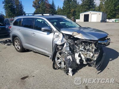 Czwarte zdjęcie samochodu z boku: 2015 TOYOTA HIGHLANDER LIMITED PLATINUM VIN:5TDDKRFHXFS197245 - miniatura