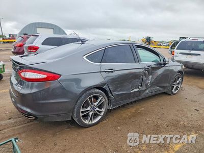Trzecie zdjęcie samochodu z tyłu: 2016 FORD FUSION TITANIUM VIN:3FA6P0K98GR273379 - miniatura
