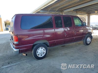 Trzecie zdjęcie samochodu z tyłu: 2007 FORD ECONOLINE E350 SUPER DUTY WAGON VIN:1FBNE31L47DA62607 - miniatura