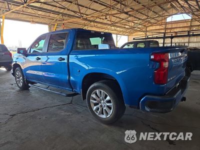 Drugie zdjęcie samochodu z przodu: 2022 CHEVROLET SILVERADO C1500 CUSTOM VIN:1GCPABEK6NZ527805 - miniatura