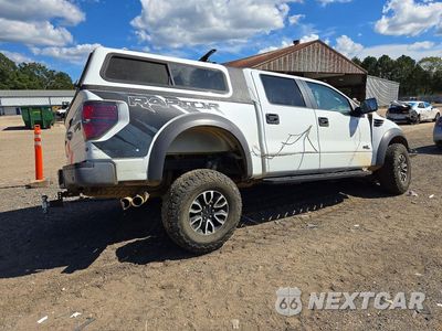 Trzecie zdjęcie samochodu z tyłu: 2013 FORD F150 SVT RAPTOR VIN:1FTFW1R68DFD45477 - miniatura