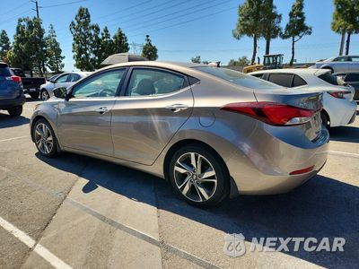 Drugie zdjęcie samochodu z przodu: 2014 HYUNDAI ELANTRA LIMITED VIN:5NPDH4AE4EH508994 - miniatura