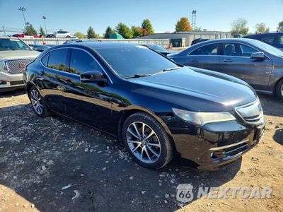 Czwarte zdjęcie samochodu z boku: 2017 ACURA TLX ADVANCE VIN:19UUB3F73HA002124 - miniatura