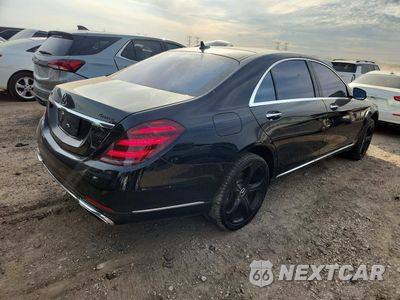 Trzecie zdjęcie samochodu z tyłu: 2018 MERCEDES-BENZ S 450 4MATIC VIN:WDDUG6EB4JA404141 - miniatura
