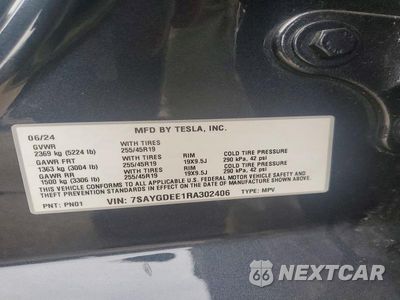 Zdjęcie 13 z 13 samochodu: 2024 TESLA MODEL Y VIN:7SAYGDEE1RA302406 - miniatura