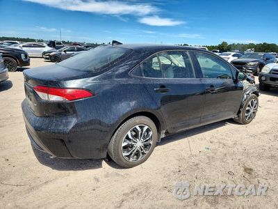Trzecie zdjęcie samochodu z tyłu: 2020 TOYOTA COROLLA LE VIN:JTDEPRAE0LJ043686 - miniatura