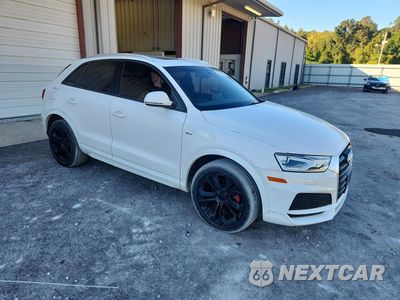 Czwarte zdjęcie samochodu z boku: 2018 AUDI Q3 PREMIUM VIN:WA1BCCFS1JR032330 - miniatura