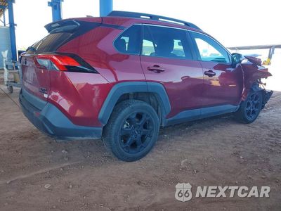 Trzecie zdjęcie samochodu z tyłu: 2021 TOYOTA RAV4 TRD OFF ROAD VIN:2T3S1RFV4MW145072 - miniatura