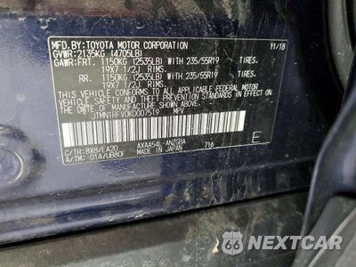 Zdjęcie 13 z 13 samochodu: 2019 TOYOTA RAV4 LIMITED VIN:JTMN1RFV0KD007519 - miniatura
