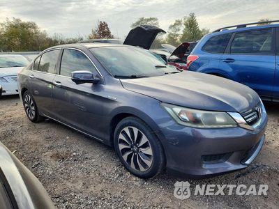 Czwarte zdjęcie samochodu z boku: 2015 HONDA ACCORD HYBRID EXL VIN:1HGCR6F54FA005439 - miniatura