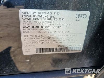 Zdjęcie 12 z 12 samochodu: 2014 AUDI SQ5 PREMIUM PLUS VIN:WA1CGAFPXEA062388 - miniatura