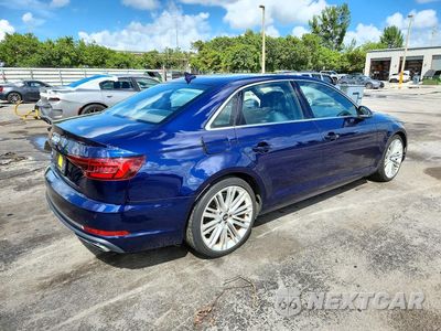 Trzecie zdjęcie samochodu z tyłu: 2019 AUDI A4 PREMIUM PLUS VIN:WAUHMAF43KA056824 - miniatura