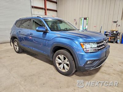 Czwarte zdjęcie samochodu z boku: 2019 VOLKSWAGEN ATLAS SE VIN:1V2UR2CA6KC558250 - miniatura