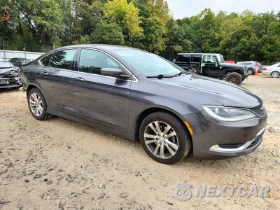 Czwarte zdjęcie samochodu z boku: 2015 CHRYSLER 200 LIMITED VIN:1C3CCCAB3FN722911 - miniatura