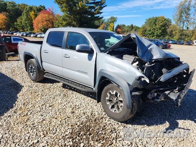 Czwarte zdjęcie samochodu z boku: 2020 TOYOTA TACOMA TRD OFF-ROAD VIN:3TMCZ5AN7LM326258 - miniatura