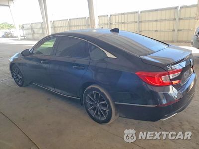 Drugie zdjęcie samochodu z przodu: 2021 HONDA ACCORD EXL VIN:1HGCV1F5XMA008390 - miniatura