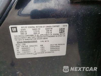 Zdjęcie 13 z 13 samochodu: 2016 CHEVROLET EQUINOX LT VIN:2GNALCEK6G6333593 - miniatura