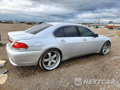 Trzecie zdjęcie samochodu z tyłu: 2002 BMW 745 I VIN:WBAGL63482DP59544 - miniatura