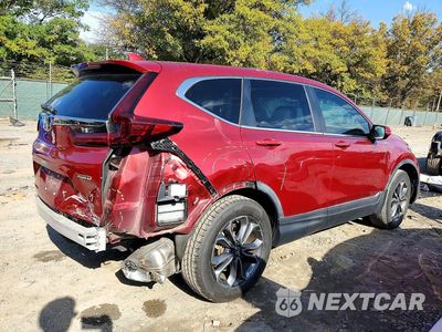 Trzecie zdjęcie samochodu z tyłu: 2021 HONDA CR-V EXL VIN:7FARW2H82ME005921 - miniatura