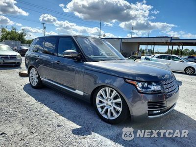 Czwarte zdjęcie samochodu z boku: 2016 LAND ROVER RANGE ROVER SUPERCHARGED VIN:SALGS2EF0GA263815 - miniatura