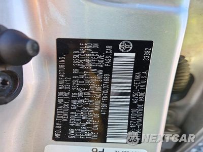 Zdjęcie 12 z 12 samochodu: 2012 TOYOTA CAMRY LE VIN:4T1BF1FK7CU074689 - miniatura