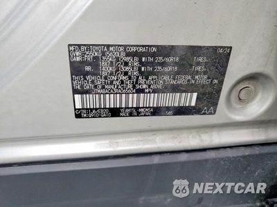 Zdjęcie 13 z 13 samochodu: 2024 TOYOTA BZ4X XLE VIN:JTMABACA3RA065604 - miniatura