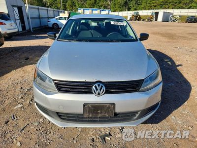 Piąte zdjęcie samochodu w środku: 2014 VOLKSWAGEN JETTA BASE VIN:3VW1K7AJ2EM371970 - miniatura