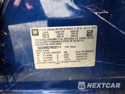 Zdjęcie 13 z 13 samochodu: 2017 CHEVROLET SILVERADO K1500 LT VIN:3GCUKREC7HG327117 - miniatura
