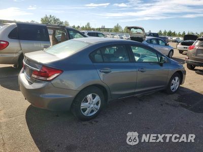 Trzecie zdjęcie samochodu z tyłu: 2013 HONDA CIVIC LX VIN:19XFB2F53DE003829 - miniatura