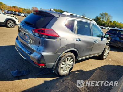 Trzecie zdjęcie samochodu z tyłu: 2018 NISSAN ROGUE SV VIN:KNMAT2MV4JP582741 - miniatura