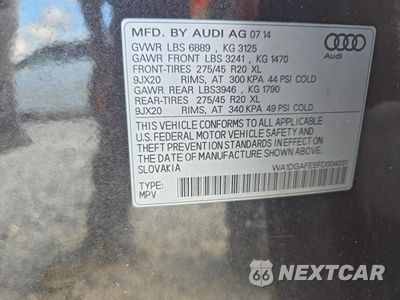 Zdjęcie 13 z 13 samochodu: 2015 AUDI Q7 PRESTIGE VIN:WA1DGAFE5FD004031 - miniatura