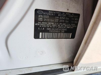 Zdjęcie 13 z 13 samochodu: 2023 HYUNDAI SONATA SEL VIN:KMHL64JA8PA318040 - miniatura