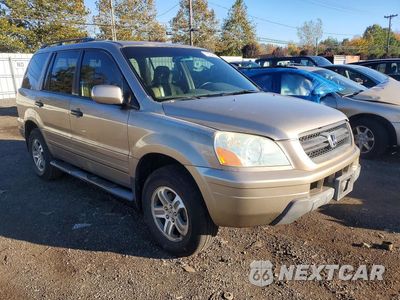 Czwarte zdjęcie samochodu z boku: 2004 HONDA PILOT EXL VIN:2HKYF18534H531953 - miniatura