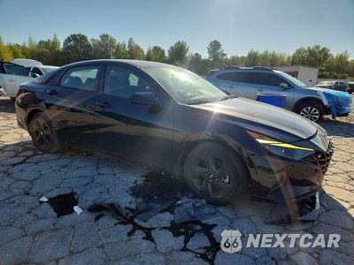 Czwarte zdjęcie samochodu z boku: 2022 HYUNDAI ELANTRA SEL VIN:5NPLS4AG3NH053103 - miniatura
