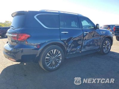 Trzecie zdjęcie samochodu z tyłu: 2020 INFINITI QX80 LUXE VIN:JN8AZ2NEXL9251302 - miniatura