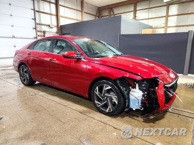 Czwarte zdjęcie samochodu z boku: 2025 HYUNDAI ELANTRA SEL VIN:KMHLS4DG3SU898154 - miniatura