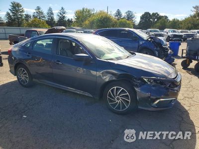 Czwarte zdjęcie samochodu z boku: 2020 HONDA CIVIC LX VIN:2HGFC2F61LH554576 - miniatura