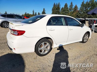 Trzecie zdjęcie samochodu z tyłu: 2012 TOYOTA COROLLA S VIN:2T1BU4EE1CC916902 - miniatura
